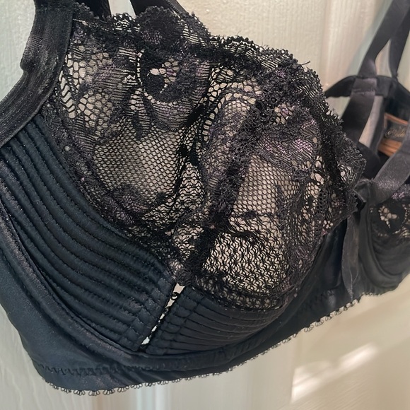 DITA VON TEESE Madame X Balconette Bra Black US 32DD - Picture 5 of 7